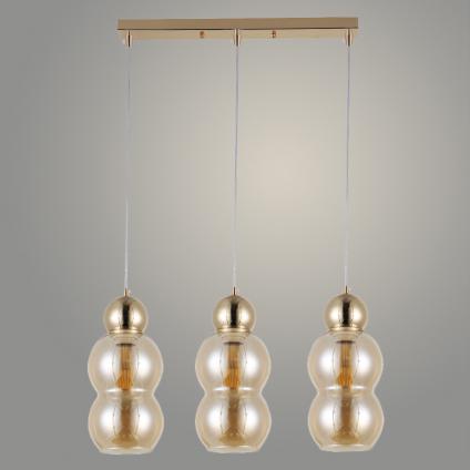 Подвес 06972/3HT FGD золото 3x24W E27 d590 h700, GAN22